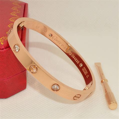 cartier love bracelet false.